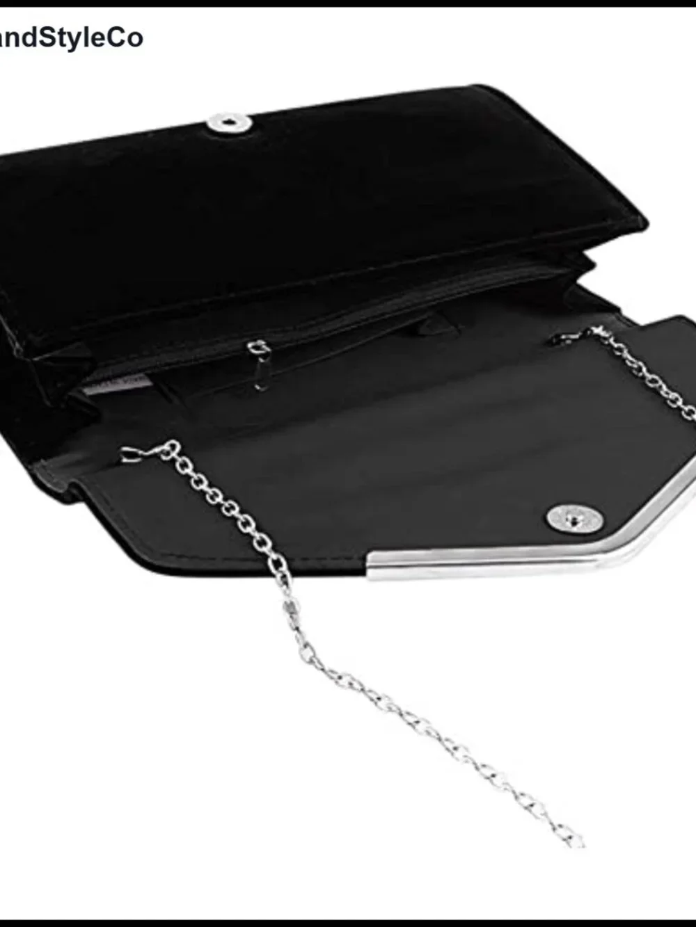 Velvet Evening Clutch Purse with Detachable Chain, Women's Prom Handbag with